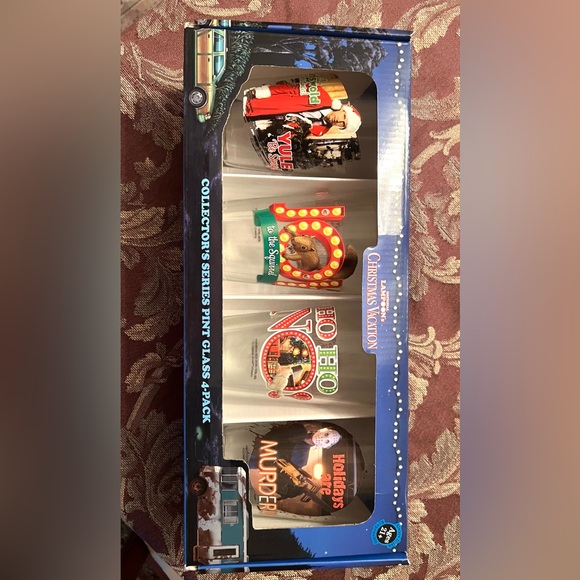 Christmas Vacation glass collectible set - Picture 1 of 5